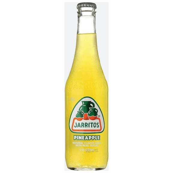 Jarritos Pineapple Soda - 12.5oz-Tropical Bliss in Every Sip With Pineapple Soda