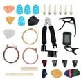 thumbnail image 1 of Kit de accesorios para guitarra Bling Bling afinador herramientas cuerdas, 1 of 12