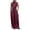 Wine 01, variant on Karymi Jumpsuits for Women Dressy Cotton Linen Two Piece Outfit, Sleeveless Turtleneck Corset Vest Top & High Waist Wide Leg Pants, Solid Casual Suit with Pockets Womens T Shirts