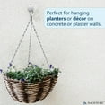 thumbnail image 7 of NACETURE E Style Ceiling Hooks – 6 Pack Plant Hangers for Indoor/Outdoor, White, 7 of 7