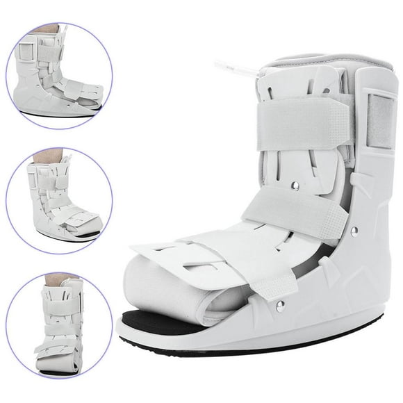 Noref Walker Brace, Foam Pneumatic Walking Boot Ankle Strap Support Foot Orthosis Plantar Splint Brace , Plantar Splint