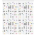 thumbnail image 3 of Ambesonne Colorful Shower Curtain, City Metro Scheme, 69"Wx75"L, Multicolor, 3 of 3