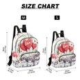 thumbnail image 3 of JIALIOU Mini Backpack Purse for Women Quilted Casual Daypack Small Travel Shoulder Bag, Dogs Heart-shaped Balloons, 3 of 7