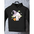 thumbnail image 3 of Cute Baby Bunny W Cauldron Hoodie Toddler -Image by Shutterstock,  5 Toddler, 3 of 4