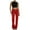 Watermelon Red, variant on YYUIJK Baggy Jeans Women Y2K Streetwear Pockets Up Cargo Jeans Stretchy Jeans Wide Leg Flared Trousers for Women Baggy Jeans Grunge Denim Pants Vintage Patchwork Y2K Baggy Jeans Red XL