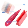 thumbnail image 6 of 10Pcs Colored Tailor's Chalk Set with Sharpening Tool and Plastic Bone Folder Sewing Creasing Tool for Fabric Tailoring, 6 of 8