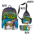 thumbnail image 1 of Nouveau Produit en Trois Pièces My Singing Monsters Entourant Monster Concert Étudiant Cartable Sac à Dos Trousse Cartable, 1 of 5
