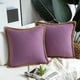 thumbnail image 1 of Juego de 2 fundas de almohada de 18 x 18, funda de almohada moderna para sofá, funda de almohada decorativa de tela de lino para exteriores para sofá, cama, coche, 45 x 45 cm (18 x 18,, 1 of 6