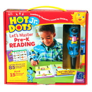 Educational Insights Hot Dots Let's Master Preschool Reading Electronic Learning Toy Books with Interactive Pen for Kids Girls Boys Ages 4+ Year Old