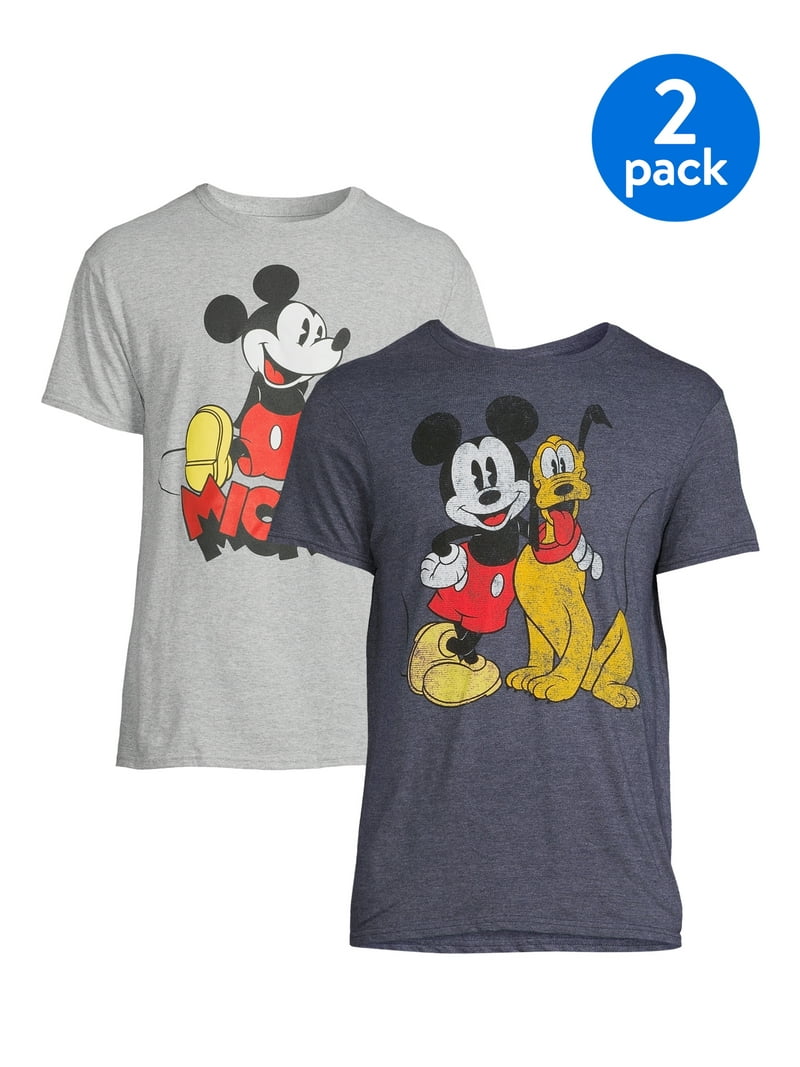 Disney's Mickey Mouse Men's & Big Men's Mickey and Pluto Short
