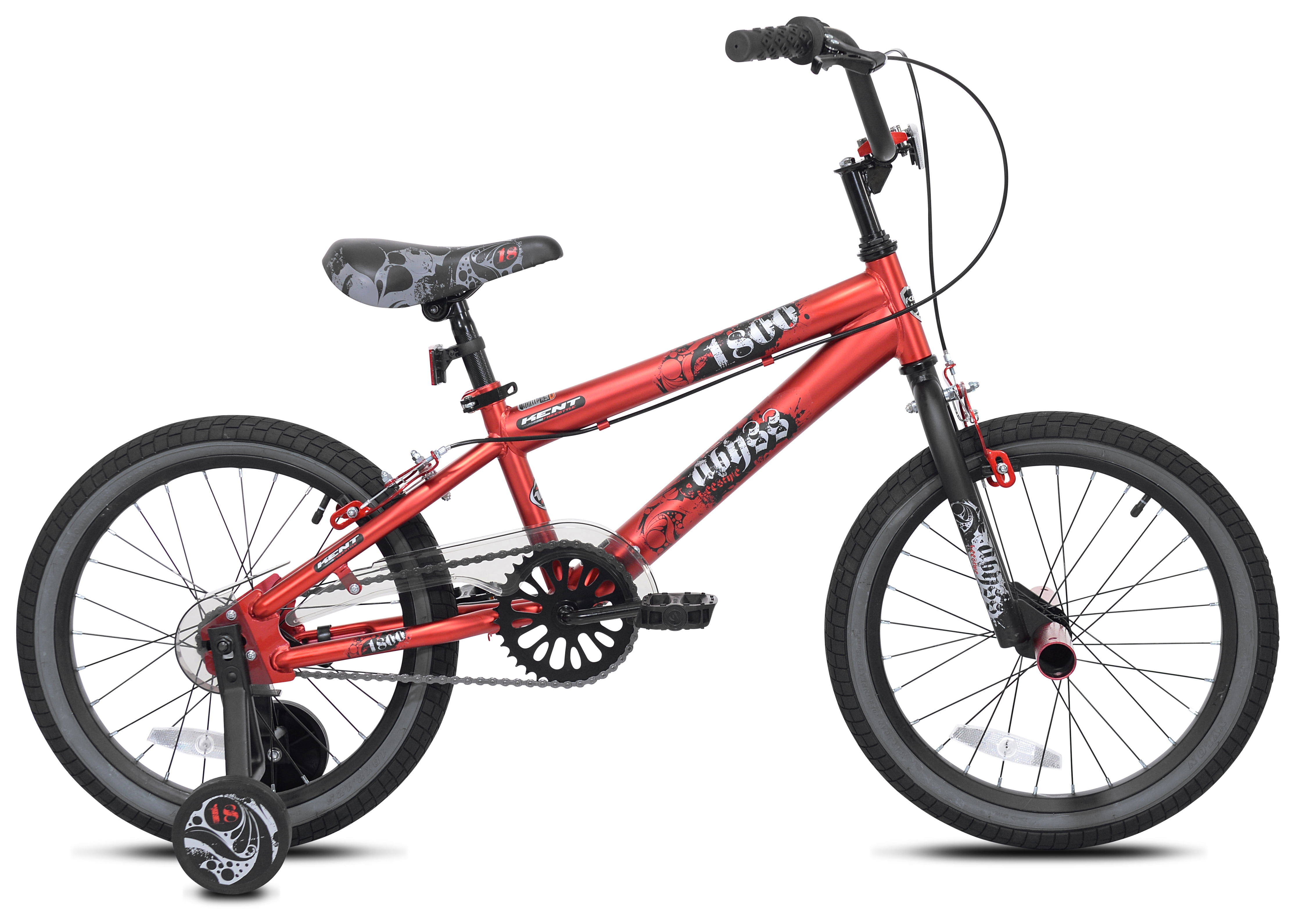18-inch Abyss Boy's Freestyle BMX Bike, Red - Walmart.com