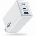 thumbnail image 1 of LinQingQ 150W USB C Charger Block,GaN III Compact Foldable Wall Charger 3 Port Fast Charging Station,PD QC PPS Portable USB C Hub 100W Laptop Adapter for MacBook Pro/Air,iPad,iPhone 16/Pro,Galaxy S24,, 1 of 1