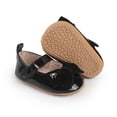 thumbnail image 2 of Yoyauz Baby Girl Mary Jane Shoes Anti Slip Rubber Sole Ballet Slippers Princess Dress Wedding Shoes Newborn Kids Shoes Toddler Shoes（0-12 Month）, 2 of 9