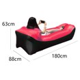 thumbnail image 2 of Hamaca inflable para sofá de aire, portátil, a prueba de agua y antifugas de aire para Picnic de viaje en la playa, 2 of 5