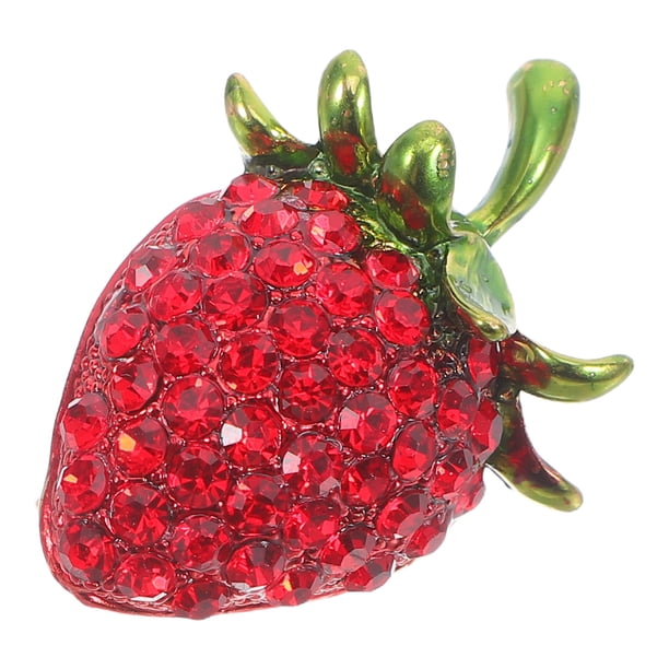 Moluckfu Pin De Fresa Con Único Y Atractivo Para Complementar Atuendos