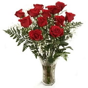 Classic Red Long Stemmed Roses