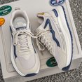 thumbnail image 5 of Men's Lace-Up Mesh Spliced Platform Athletic Casual Shoes, 5 of 7