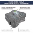 thumbnail image 3 of Knee Pillow For Side Sleepers Ergonomic Memory Foam Orthopedic Cushion For Hip, 3 of 3