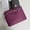 purple, variant on Genuine Cowhide Leather Litchi Grain Cosmetic Case, Women's Top-handle Storage Bag, Travel Makeup Box