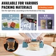 thumbnail image 2 of KFFKFF Poly Bag Sealing for Plastic Bag 8" Iron Hand Impulse Heat Sealer Machine, 2 of 9
