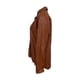 thumbnail image 4 of Chaqueta tipo camisa de cuero sintético para mujer, abrigo largo con botones, ropa de calle de otoño Ygjytge Marrón T XL para Mujer, 4 of 8