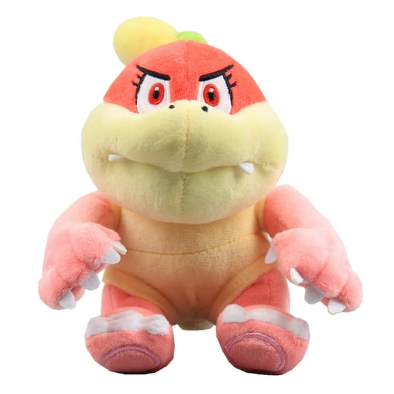 uiuoutoy Bun Bun Pom Pom Koopa Plush Toy Stuffed Doll Pink 6.5''
