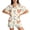 Animal-2, variant on Womens Pajama Sets 2 Piece, Pajamas for Women Set Short Sleeve V Neck Button Down Pajama Set, Cute Animal Star Moon Print Sleepwear Lounge Homewear with Shorts S-3XL
