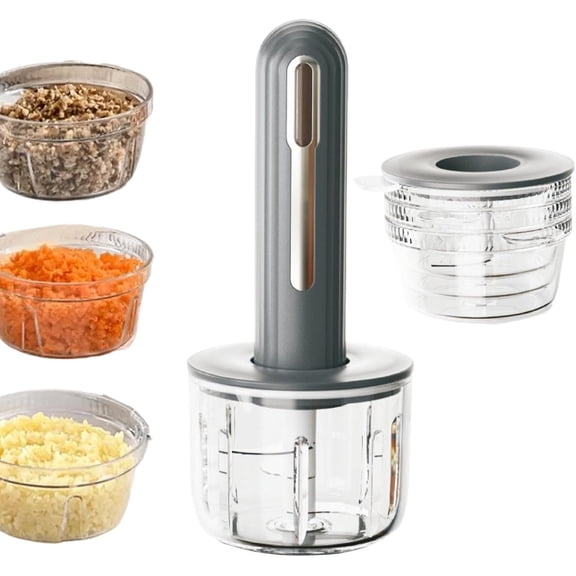 Electric Food Processor Compact Meat Grinder Dishwasher Safe
