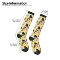 thumbnail image 2 of Susaid Musical Instruments Print Thermal Winter Socks for Men and Women, Warm Crew Hiking Socks, for Boots and Outdoor Activities, 2 of 6