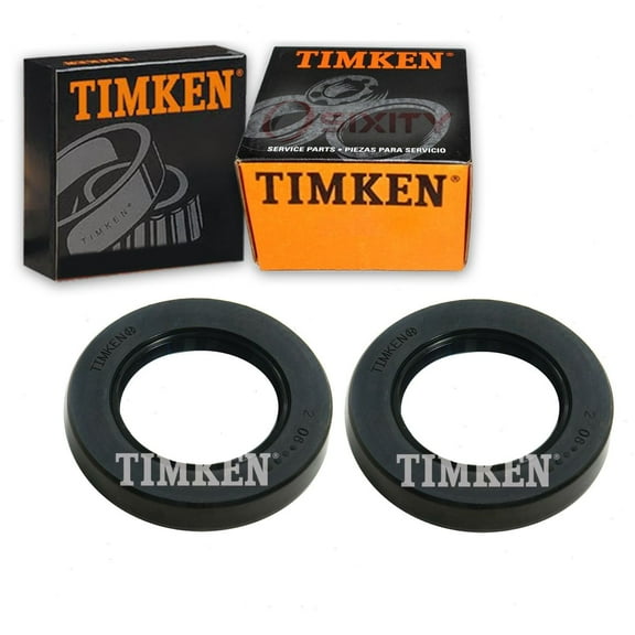 2 pc Timken Front Engine Camshaft Seals compatible with Volkswagen Jetta 1.6L 1.7L 1.8L 1.9L 2.0L L4 1980-2012