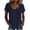 *1-Navy, variant on VBVC Women's Floral Embroidered Tank Top , Ladies' U-Neck Sleeveless Blouse , Summer Boho Vacation Shirts For Women,Army Green,S-2XL