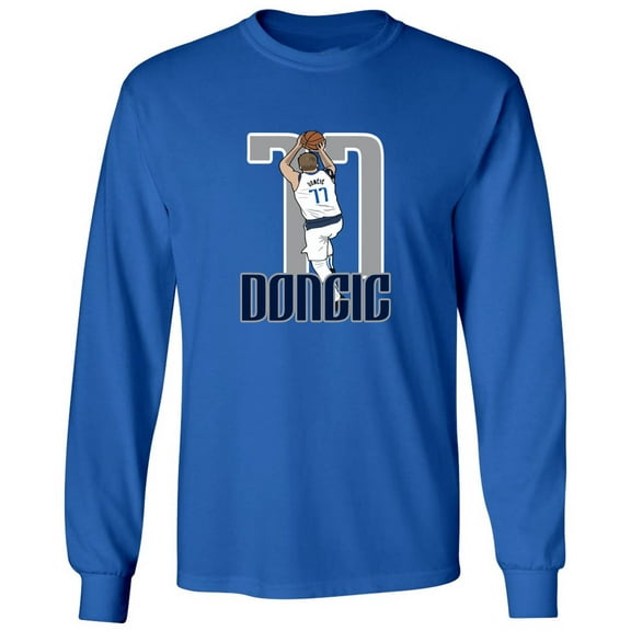 LONG SLEEVE Dallas Luka Doncic 77 MVP Shirt T-Shirt