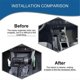 thumbnail image 3 of Center Console Gear Shift Organizer Tray for 2016-2022 Shifter Side Tray Storage Box Interior Accessories, 3 of 5