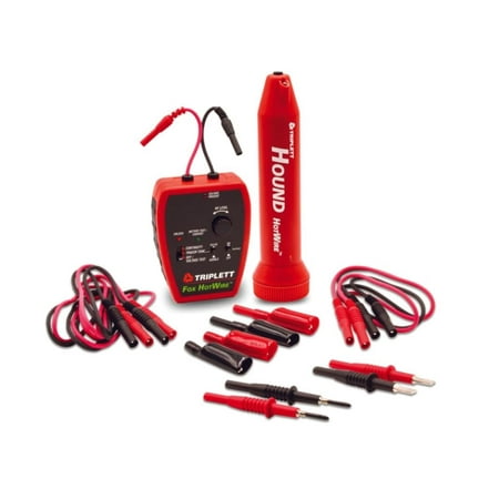 Triplett 3388 - HotWire Fox and Hound, Live Wire Circuit Tracing Kit with Carryi