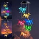 thumbnail image 5 of Viento Led Solar Bombilla En Forma De Animal Colorido Lámpara De Carillón De Viento Colgante Para Decoración De Jardín Al Aire Libre Speravity HA043829-03, 5 of 6
