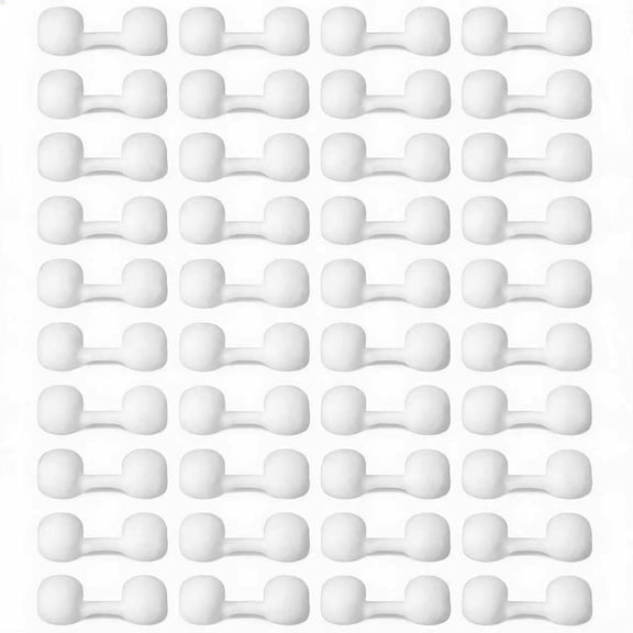 BlinkLLX Nose Plug Filter Sponge Disposable White 100 Pieces