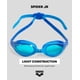 thumbnail image 4 of Unisex Youth Spider Junior Swim Goggles Girls and Boys Ages 6 to 12 Fogless Lenses Easy to Adjust Strap No Leak, 4 of 5