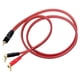 thumbnail image 1 of Conector Banana a Cable de Altavoz RCA, Cable de Altavoz RCA Macho a Conectores Banana (2Banana) 4N OFC HiFi Cable de Altavoz 2M, 1 of 5
