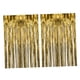 thumbnail image 3 of 2 cortinas con flecos de aluminio para decoración de fiestas, versátiles fondos para fotomatón. Oro, 3 of 9