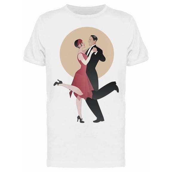 Couple Dancing Charleston Tee Men's -Image by Shutterstock