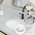 thumbnail image 6 of Ariel B55CWOVOWOA Monroe 54" Free Standing Single Basin Vanity Set - Wood, 6 of 6