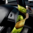 thumbnail image 5 of Frog 14.5 Inch Printing PVC Leather Steering Wheel Covers Auto Accessories, 5 of 6