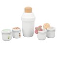 thumbnail image 1 of Juguete para jugar al té con leche, juego de té con leche de madera, comida simulada, juego de té con leche, juguete de cocina de madera, juego de té con leche, rendimiento confiable, 1 of 8