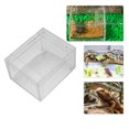 thumbnail image 4 of LYUMO Insect Tank, Reptiles Terrarium,Acrylic Transparent Flameer Reptiles Insect Tank Breeding Box Pets Snakes Turtles Terrarium, 4 of 8