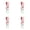 Pink*4, variant on Rotating Rod Clip Hook with 360° Swivel, Multifunctional Movable Clamp Hanger for Wardrobe & Shower Curtain Rods, Space-Saving Organizer for Hats, Towels & Keys, Random Vibrant Color, Pink, By Harlik