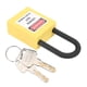 thumbnail image 5 of Cerradura de bloqueo de 38 mm Dispositivo de seguridad de aislamiento de ingeniería industrial de nailon a prueba de polvo para sitio de construcción Amarillo, 5 of 9