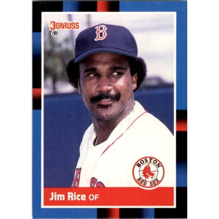 1988 Jim Rice Donruss Baseball Card #399