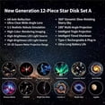 thumbnail image 5 of Holographic Night Light Projector, HD Smart Dynamic 5D, Plug and Play HD 2-in-1 Galaxy Star Projector,360 Rotating, USB Powered, with 5 Films, 5 of 10