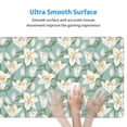 thumbnail image 4 of Sikiie Lilies Flowers Mouse Pad, 16x29.5 Mousepad Desk Mat in Anti-Slip Rubber Mousepads Mat for Game Office Laptop Computer, 4 of 8