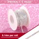 thumbnail image 2 of Adorno de cadena de diamantes de imitación de 10 yardas, cadena de diamantes de imitación para manualidades, costura, bricolaje, joyería, bodas y decoración., 2 of 6